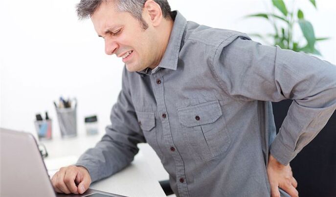 osteokondrozlu sırt ağrısı